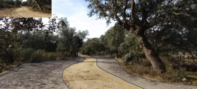 Entorno Escorial y CYII en el camino de las Eras