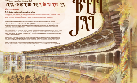 CONCIERTO de Año Nuevo en el frontón Beti-Jai 