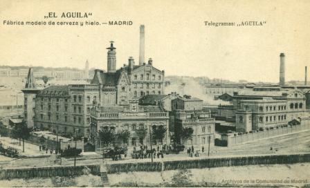 Fábrica modelo de cerveza y hielo "El Águila"